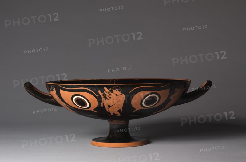 Eye Cup, c. 520 BC. Creator: Psiax (Greek), attributed to.