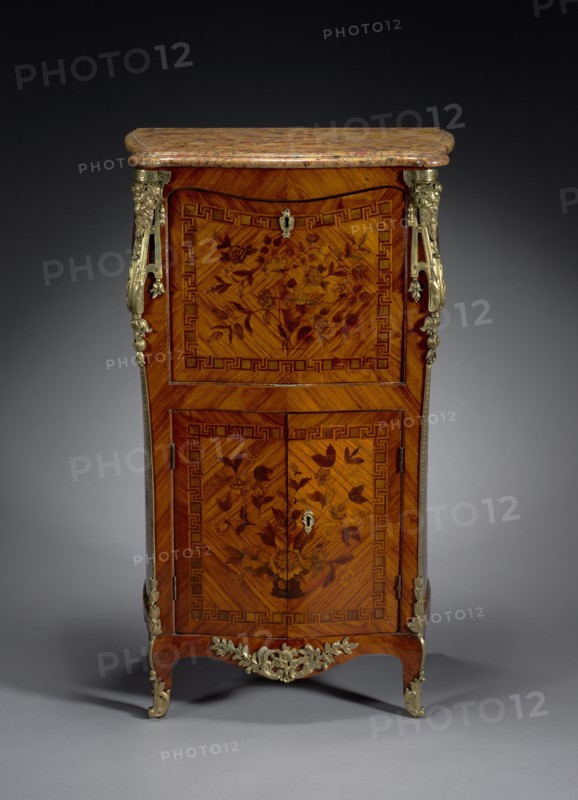 Fall-front Secretary, c. 1765- 1775. Creator: Leonard Boudin (French, 1735-1804), attributed to.