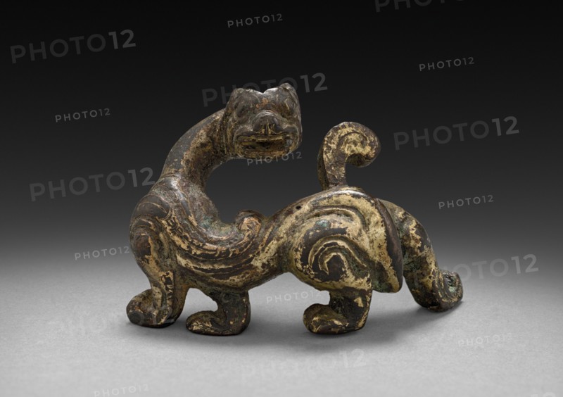 Fantastic Lion, 206 BC - AD 220. Creator: Unknown.