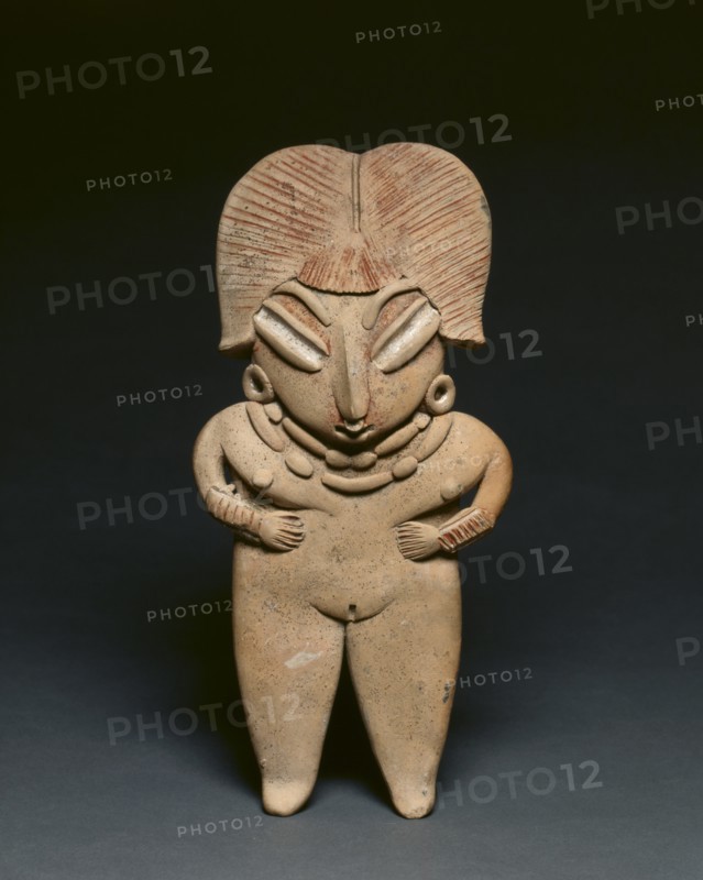 Female Figurine, c. 400-100 BC. Creator: Unknown.