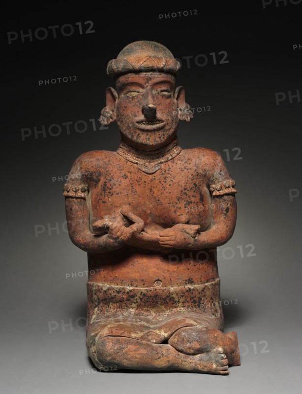 Female Seated Figure, 100 BC - 300 AD. Creator: Unknown.