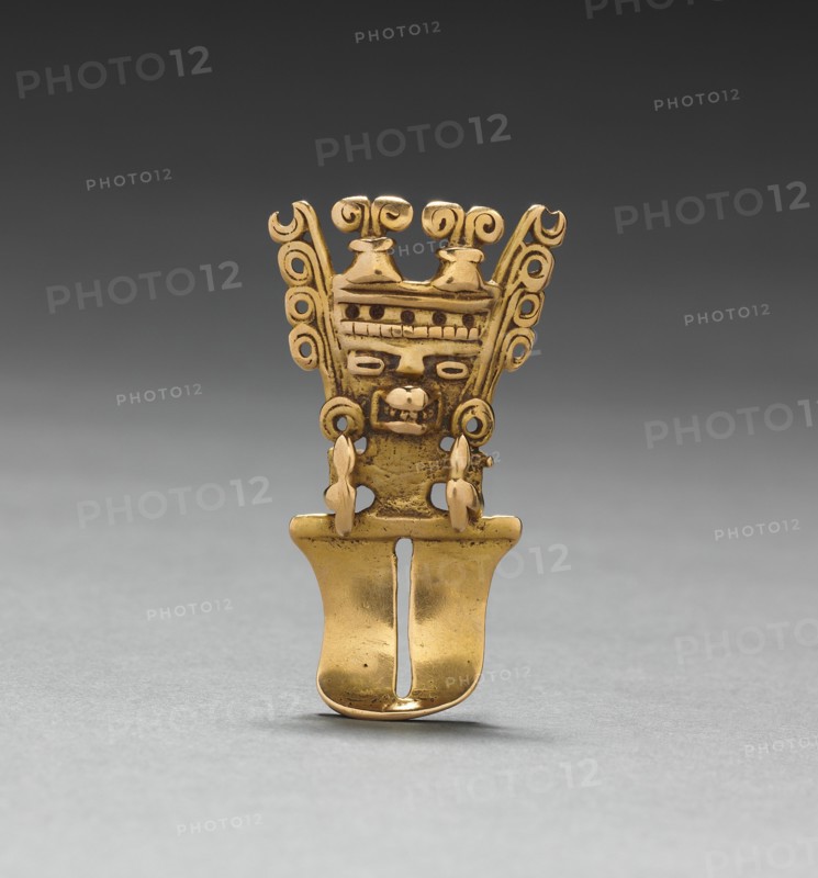 Figurine Pendant, c. 400-1000. Creator: Unknown.