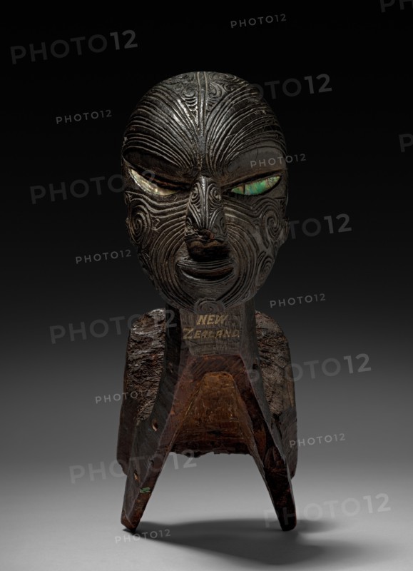 Fishing Canoe Prow, 1800s. Creator: Unknown.