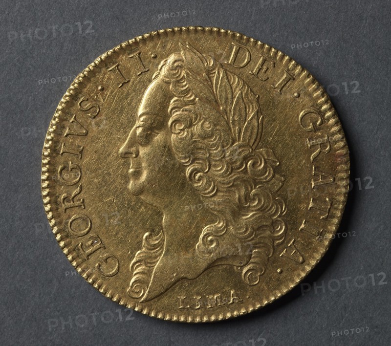 Five Guineas (obverse), 1746. Creator: Unknown.