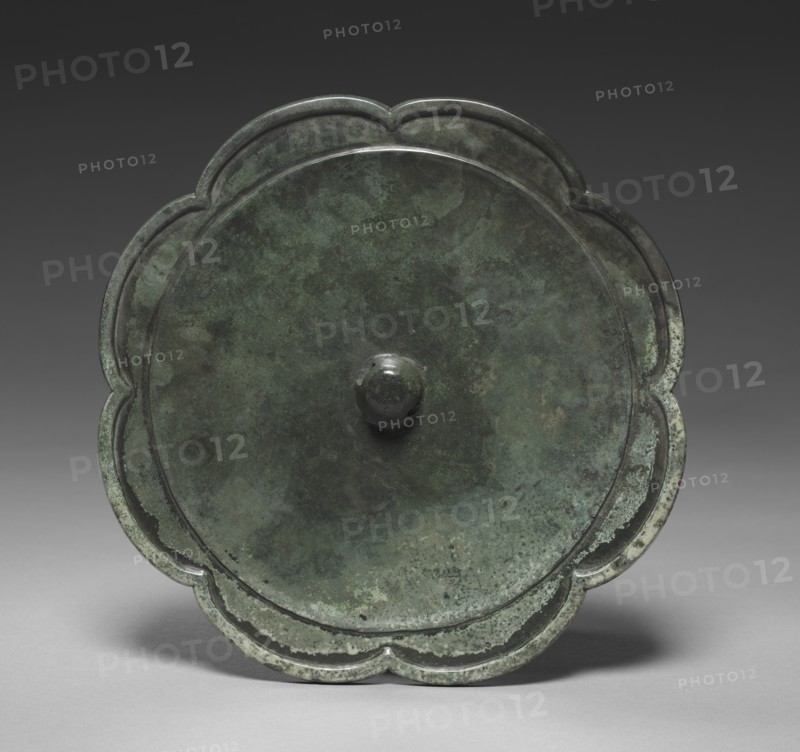 Flower-shaped Mirror, 918-1392. Creator: Unknown.