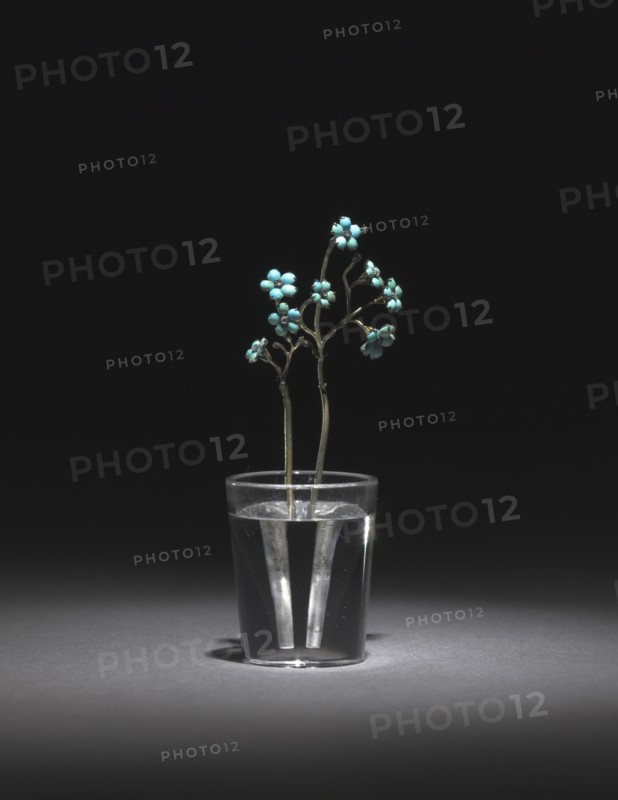 Forget-Me-Nots, late 1800s-early 1900s. Creator: Peter Carl Fabergé (Russian, 1846-1920), firm of.