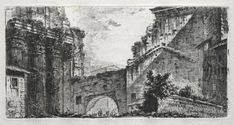 Foro di Augusto. Creator: Giovanni Battista Piranesi (Italian, 1720-1778).