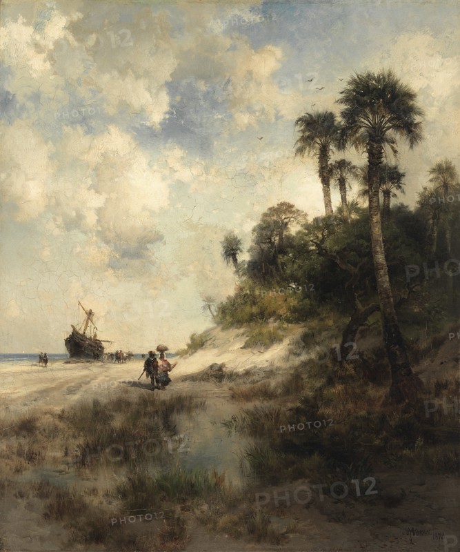 Fort George Island, Florida, 1878. Creator: Thomas Moran (American, 1837-1926).