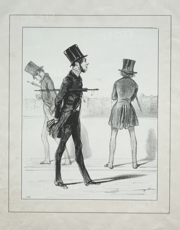 Fouberies de Femmes. Creator: Paul Gavarni (French, 1804-1866).