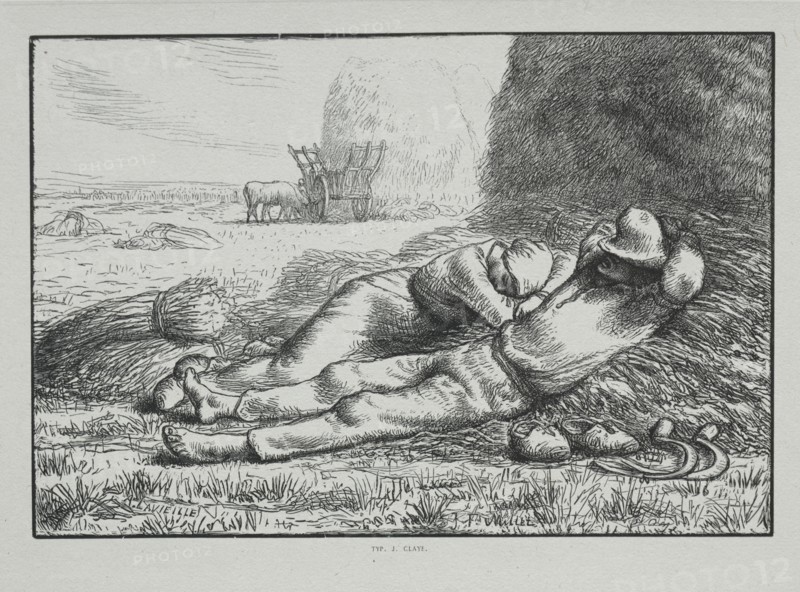 Four Hours of the Day: Noon, 1860. Creator: Adrien Lavieille (French, 1818-1862).