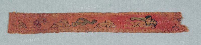 Fragment from a Child's Tunic: Clavus II, 600s - 700s. Creator: Unknown.