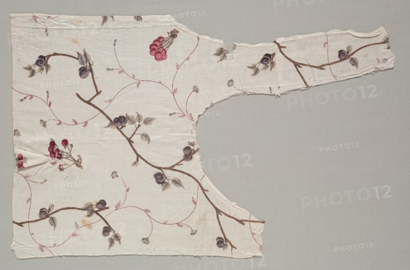 Fragment of a Bodice, c. 1775. Creator: Unknown.