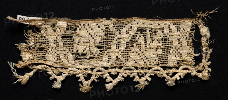 Fragment of a Border with Abstract Pattern, 16th century. Creator: Unknown.