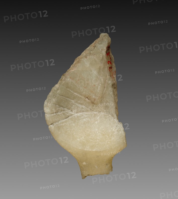 Fragment of a Cosmetic Dish, 1353-1337 BC. Creator: Unknown.