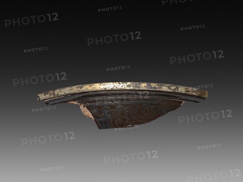 Fragment of a Lacquer Tray, 9-24. Creator: Unknown.