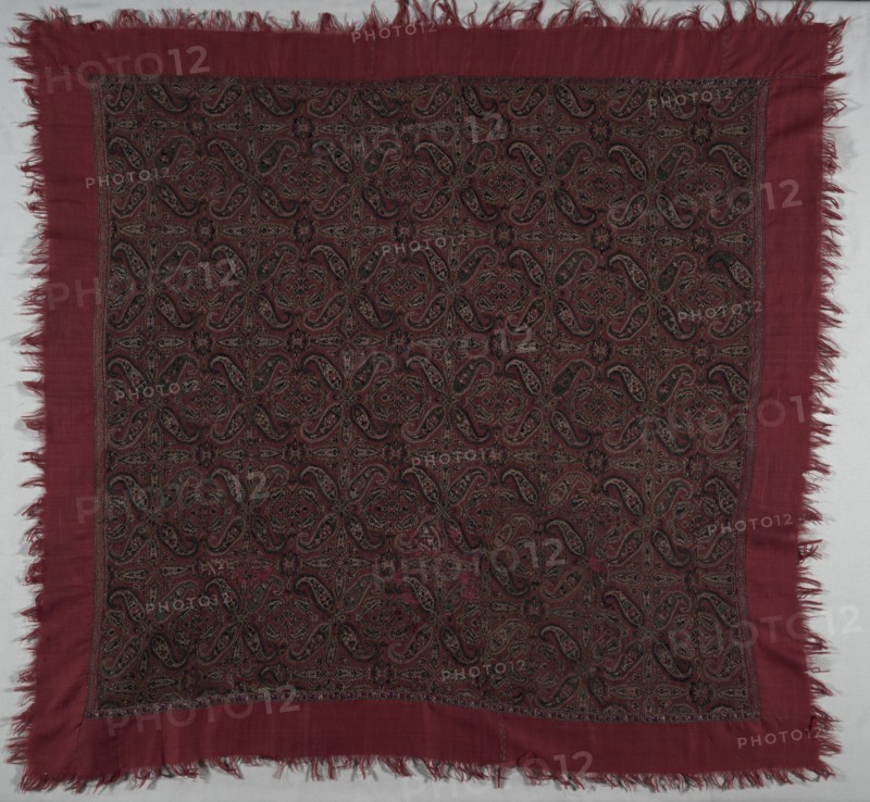Fragment of a Shawl, late 1700s - early 1800s. Creator: Unknown.