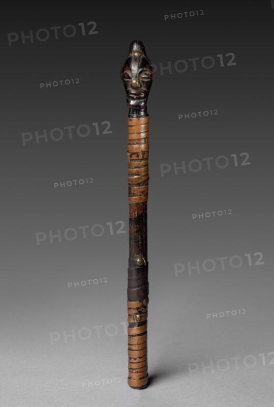 Fragment of a Staff, late 19th - early 20th century. Creator: Unknown.