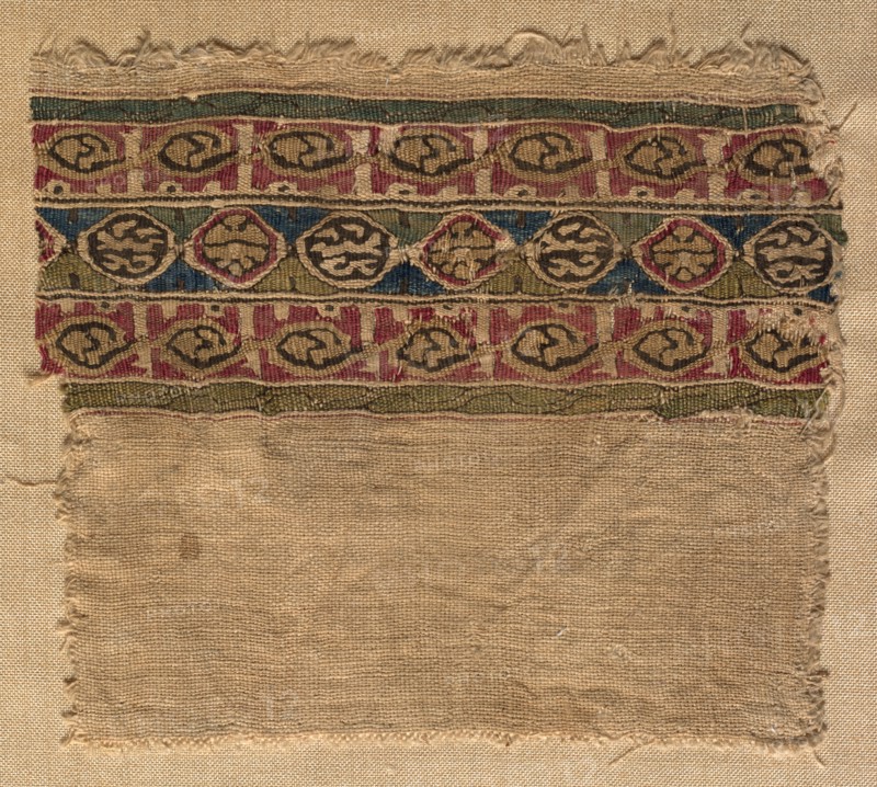 Fragment of a Tiraz-Style Textile, 1081 - 1101. Creator: Unknown.