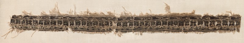 Fragment of a Tiraz-Style Textile, 1101 - 1130. Creator: Unknown.