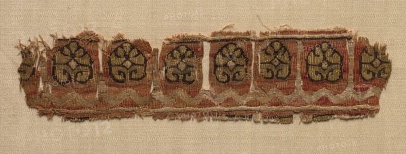 Fragment of a Tiraz-Style Textile, 1130 - 1169. Creator: Unknown.