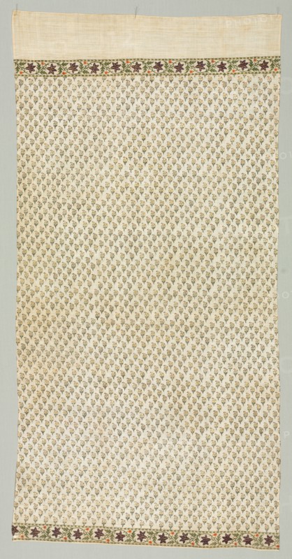 Fragment of a Turban Cloth, 1800. Creator: Unknown.