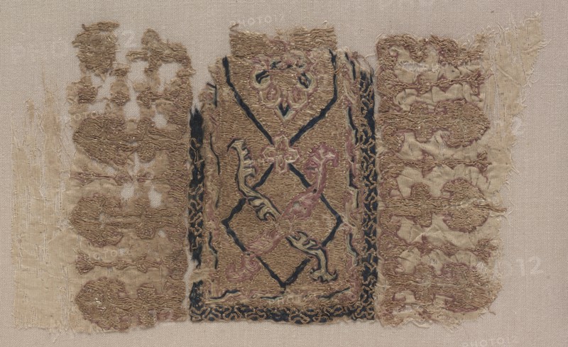 Fragment of an Embroidery, 1100s. Creator: Unknown.