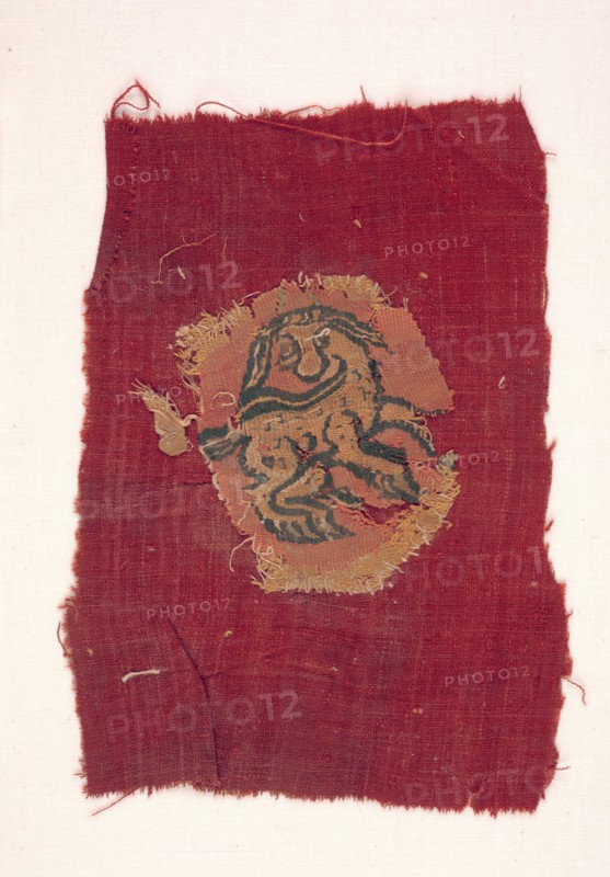 Fragment of an Oval Segmentum, 600s - 700s. Creator: Unknown.