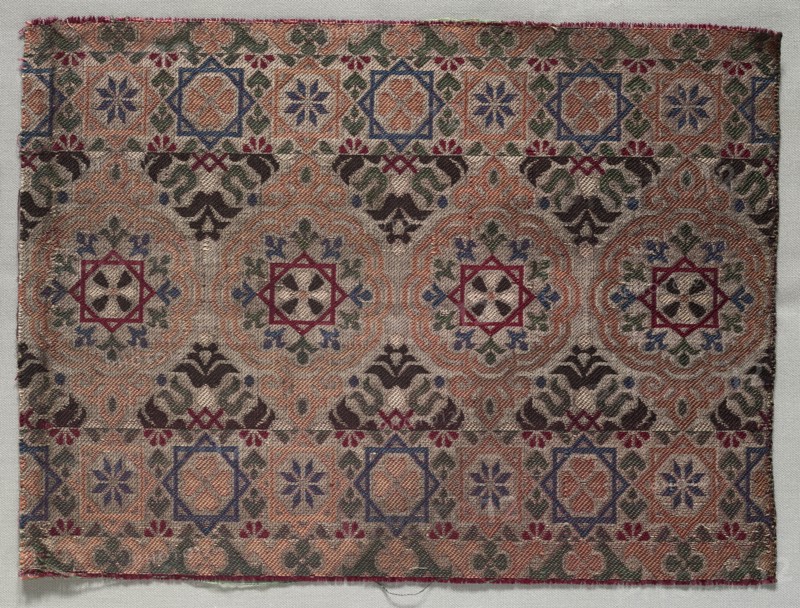Fragment of Cloth, 19th century. Creator: Unknown.