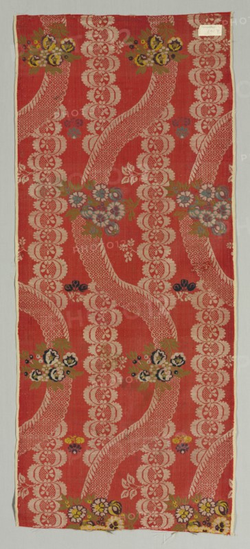 Fragment of Textile, 18th century. Creator: Unknown.