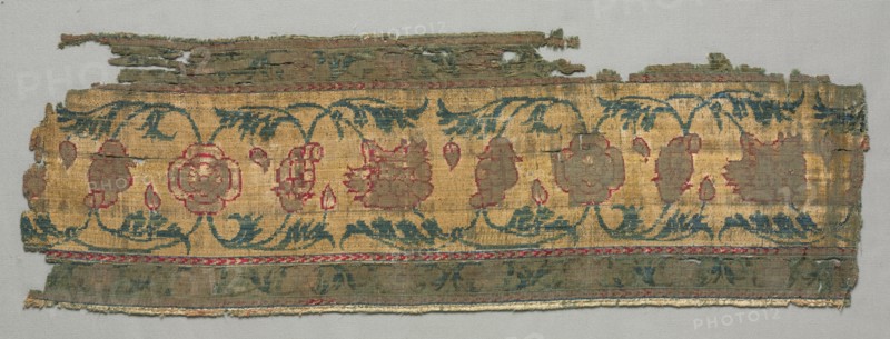 Fragment, 6th-16th century. Creator: Unknown.