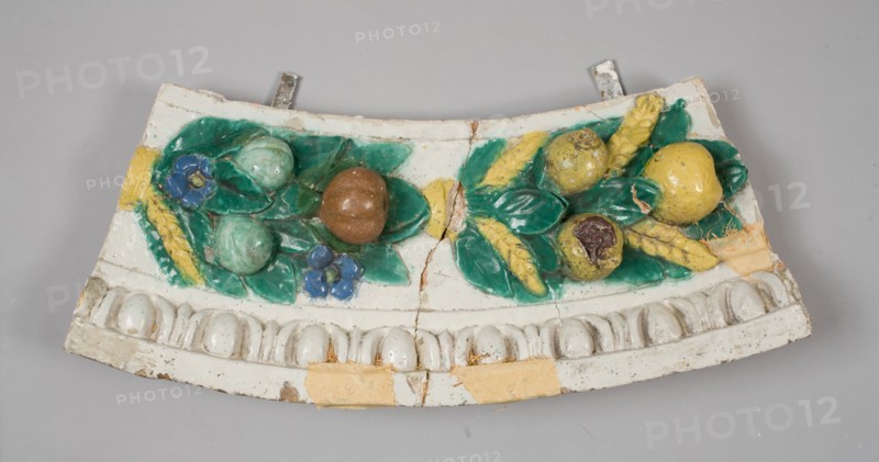 Fragment, c. 1900-1910. Creator: Benedetto Buglioni (Italian, 1461-1521).