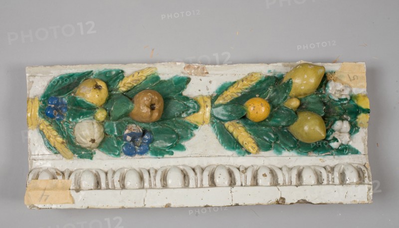 Fragment, c. 1900-1910. Creator: Benedetto Buglioni (Italian, 1461-1521).