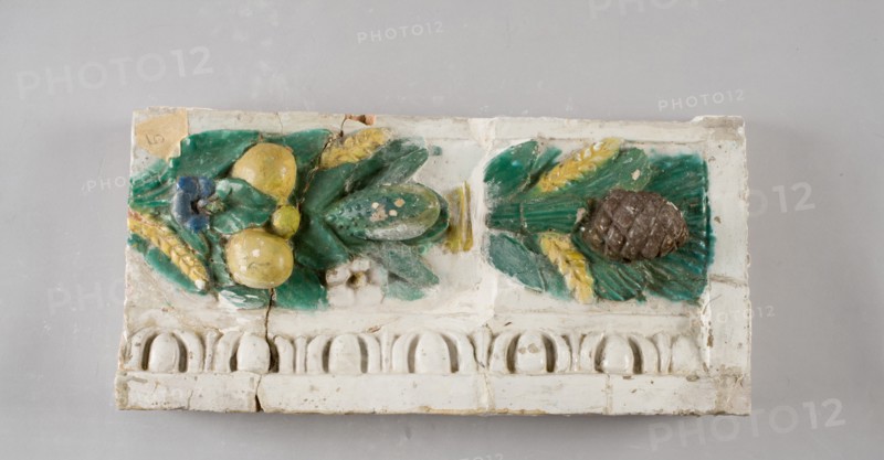 Fragment, c. 1900-1910. Creator: Benedetto Buglioni (Italian, 1461-1521).