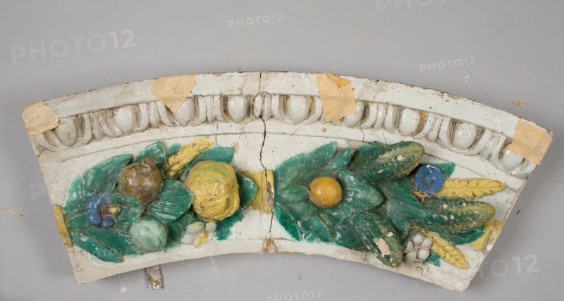 Fragment, c. 1900-1910. Creator: Benedetto Buglioni (Italian, 1461-1521).