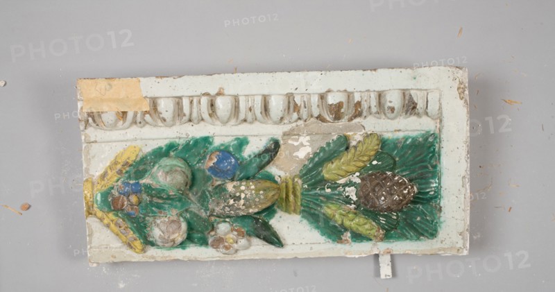 Fragment, c. 1900-1910. Creator: Benedetto Buglioni (Italian, 1461-1521).