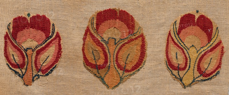 Fragments from a Curtain, 300s - 500s. Creator: Unknown.