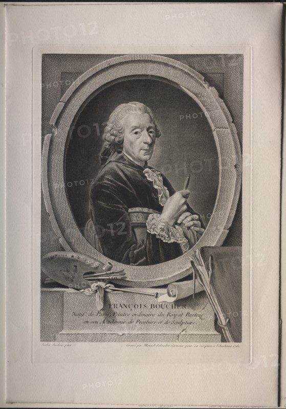François Boucher. Creator: Manuel Salvador Carmona (Spanish, 1734-1820).