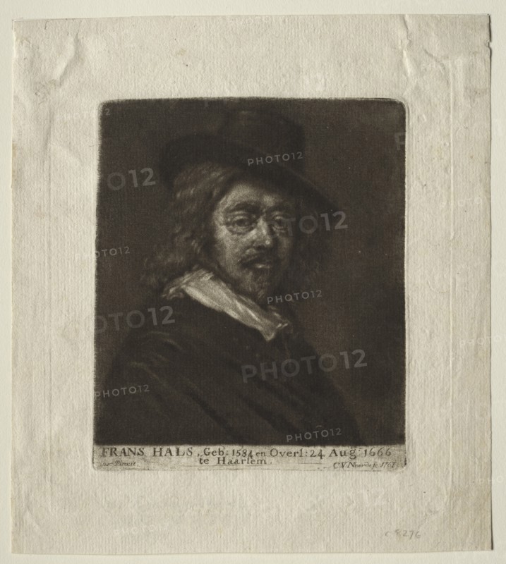 Frans Hals, 1761. Creator: Cornelis van Noorde (Dutch, 1731-1795).