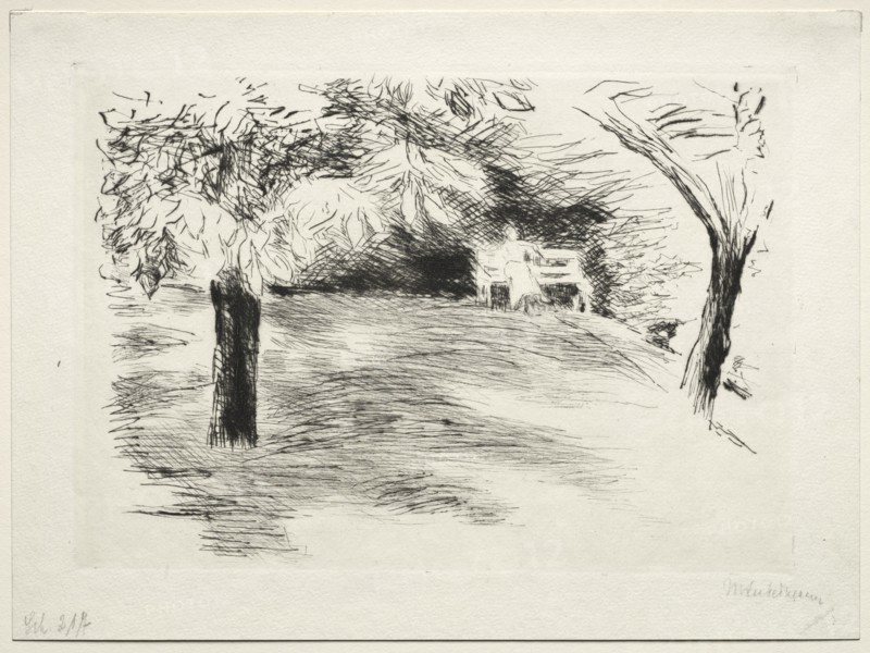 Garden in Wannsee, Germany. Creator: Max Liebermann (German, 1847-1935).