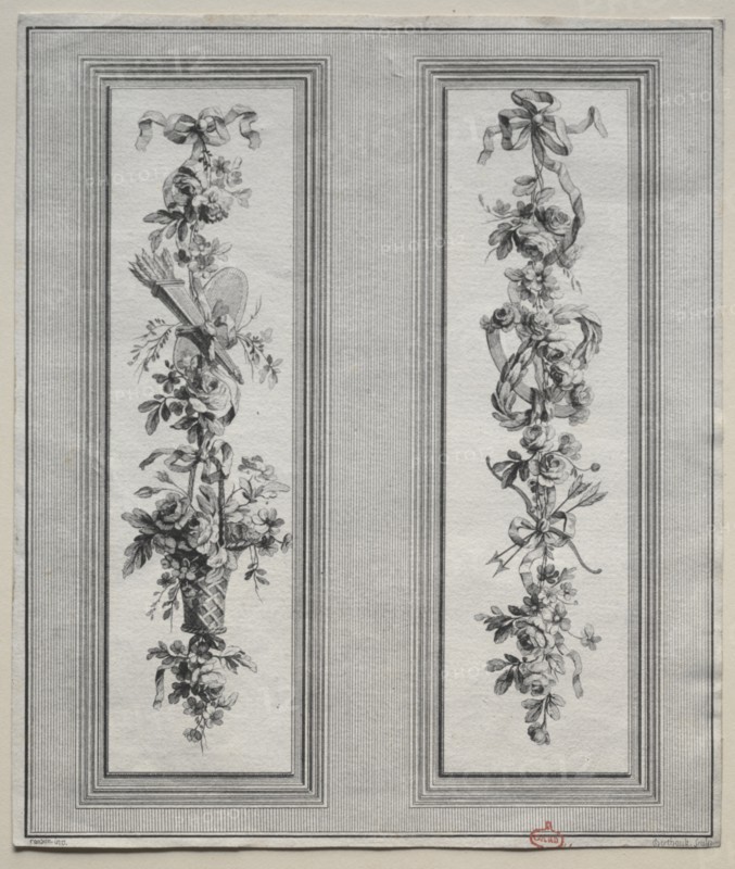 Garden Ornament. Creator: Pierre Gabriel Berthault (French, 1748-1819).