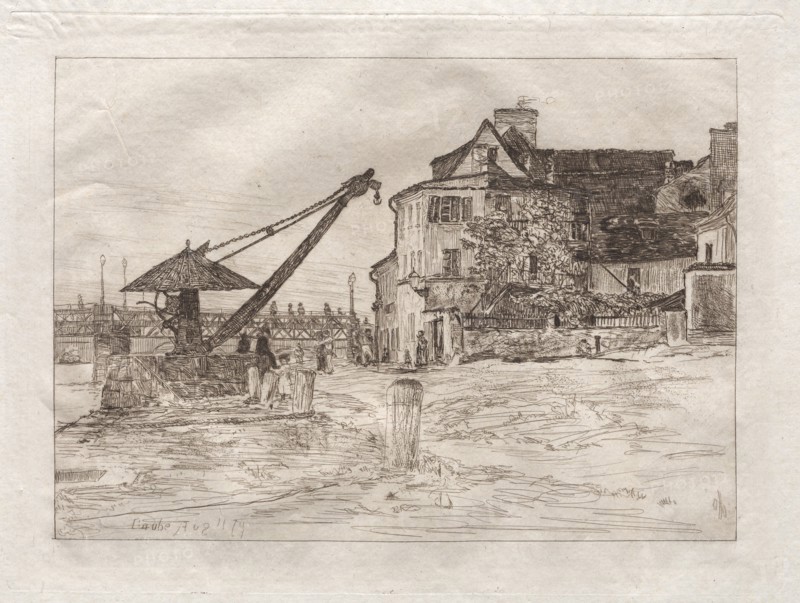 Gaube, 1879. Creator: Otto H. Bacher (American, 1856-1909).