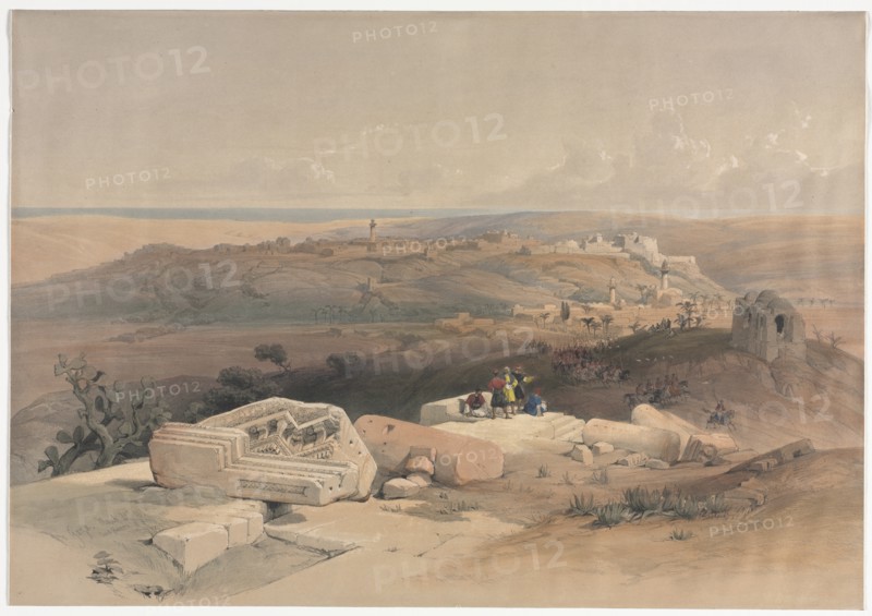 Gaza, 1839. Creator: David Roberts (British, 1796-1864).