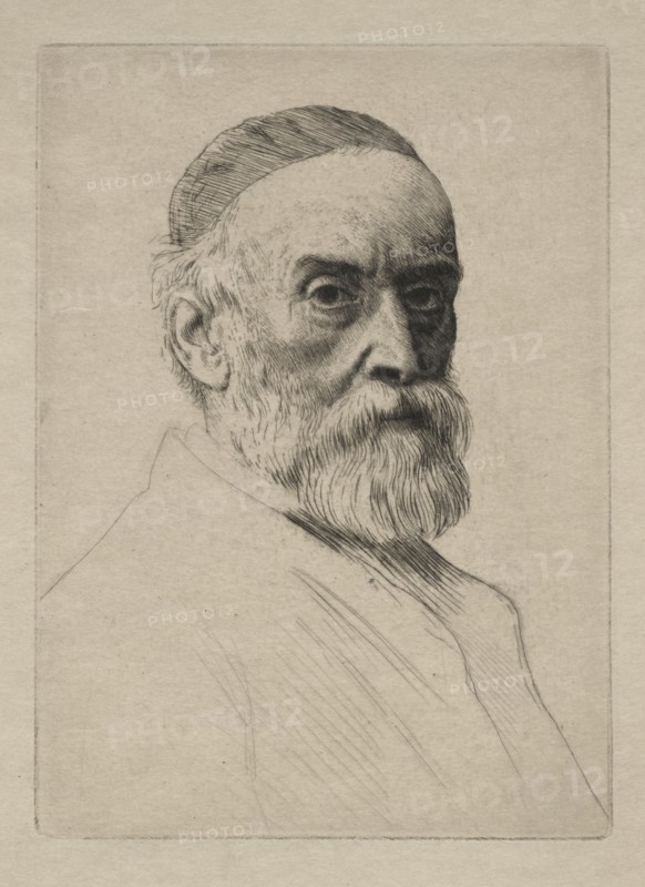 George Frederick Watts. Creator: Alphonse Legros (French, 1837-1911).