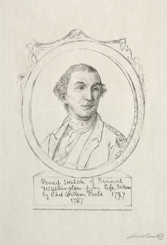 George Washington, 1898. Creator: Albert Rosenthal (American, 1863-1939).