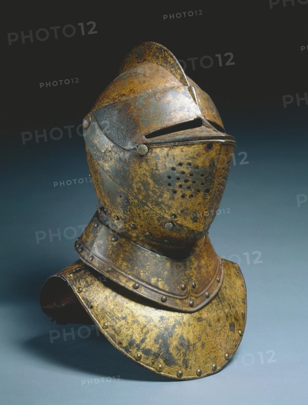 Gorget (from a funerary achievement?), c.1590-1625. Creator: Unknown.