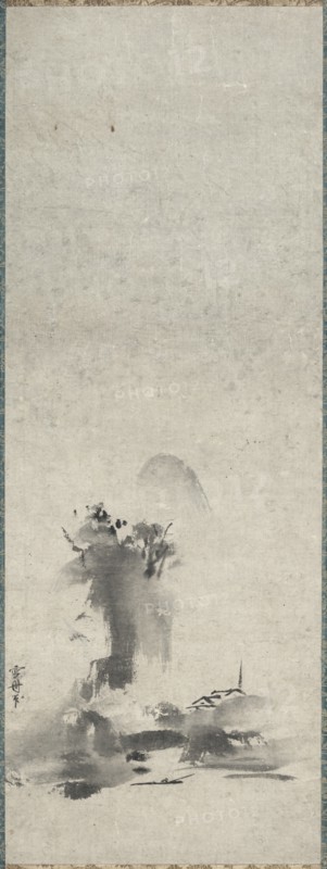 Haboku, Splashed Ink Landscape, 1400s-early 1500s century. Creator: Sessh? T?y? (Japanese, 1420-1506).