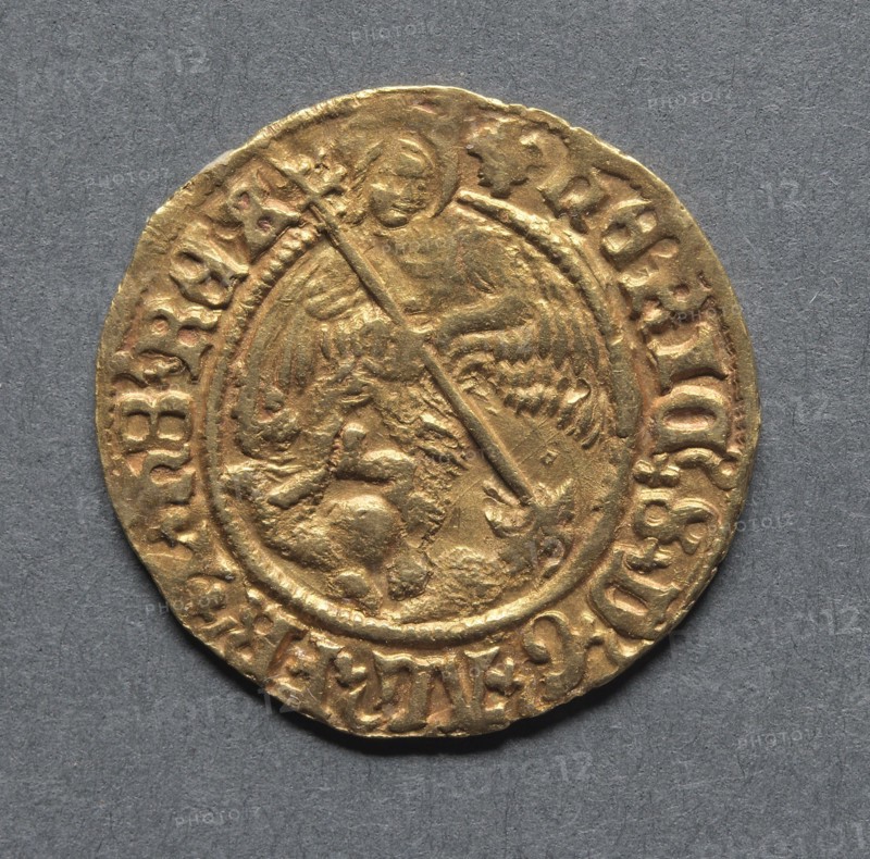 Half Angel (obverse), 1526-1544. Creator: Unknown.