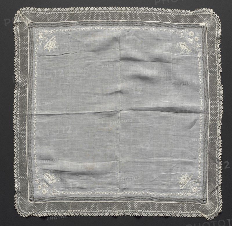 Handekrchief, early 1800s. Creator: Unknown.