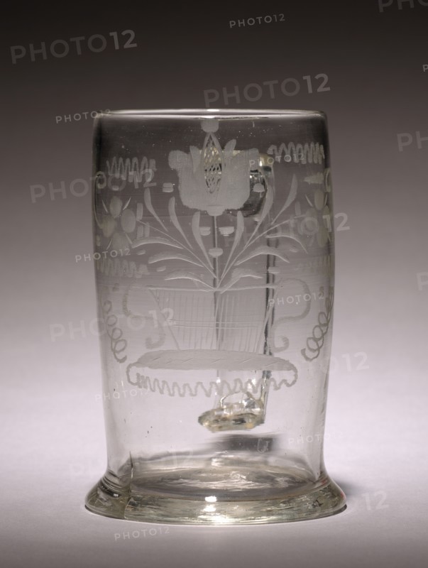 Handled Mug, 1700s. Creator: Unknown.