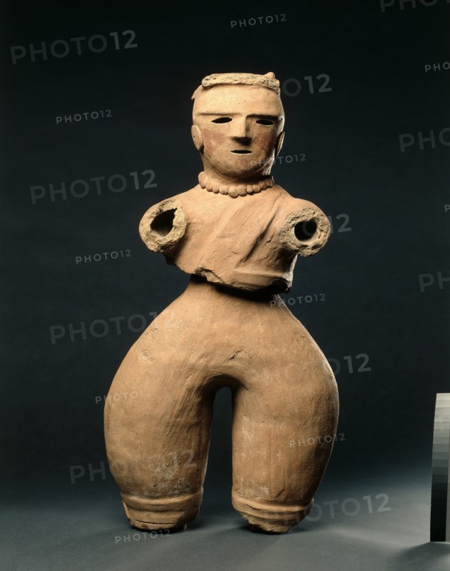 Haniwa Figure of a Female, c. 500s. Creator: Unknown.